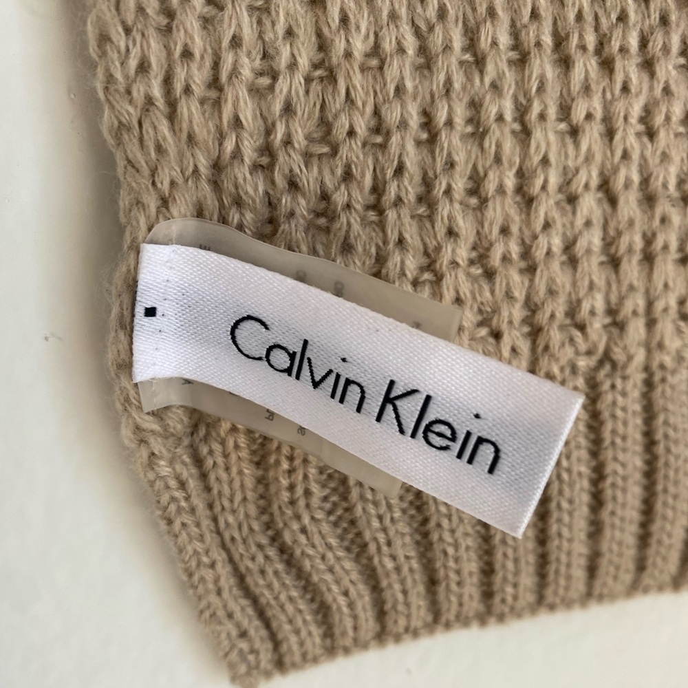 Calvin Klein hat, gloves, and scarf set
